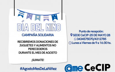 DÍA DEL NIÑO: Campaña Solidaria